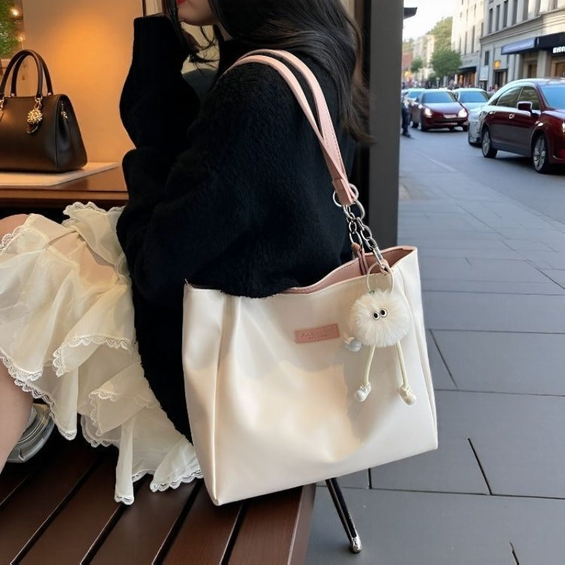 Women's Large Capacity \u002F Tote Bag with Adjustable Underarm & Wide Strap - Multi-Color Handbag Suitable for Commuter Travel, Zipper Closure Carry Bag, Adjustable Shoulder Strap for,, Daily Use (\u002F)