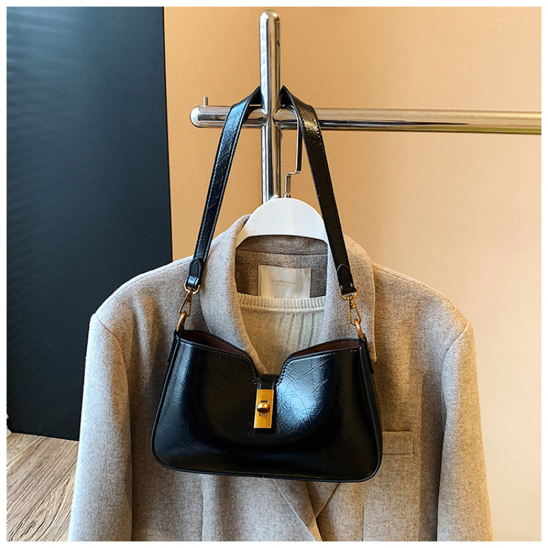 Women' High-End MatteHandbag - Minimalist Crossbody & Shoulder Bag with Buckle Closure, Multi-Color Suitable for, Travel, Everyday Use,Purse