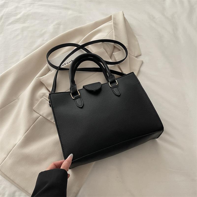 1 Premium Red PU Handbag with Zip Seal and Lining | Daily Commuting | Modern Fall Wear