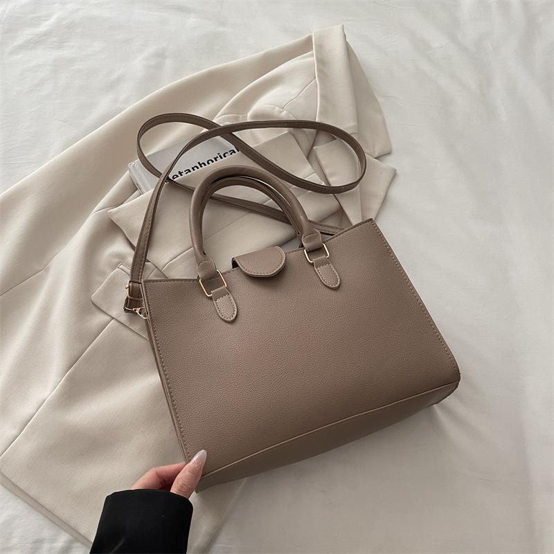 1 Premium Red PU Handbag with Zip Seal and Lining | Daily Commuting | Modern Fall Wear