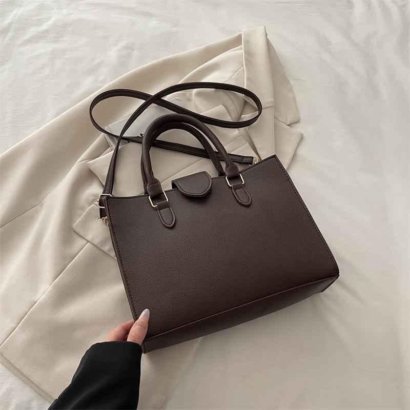 1 Premium Red PU Handbag with Zip Seal and Lining | Daily Commuting | Modern Fall Wear