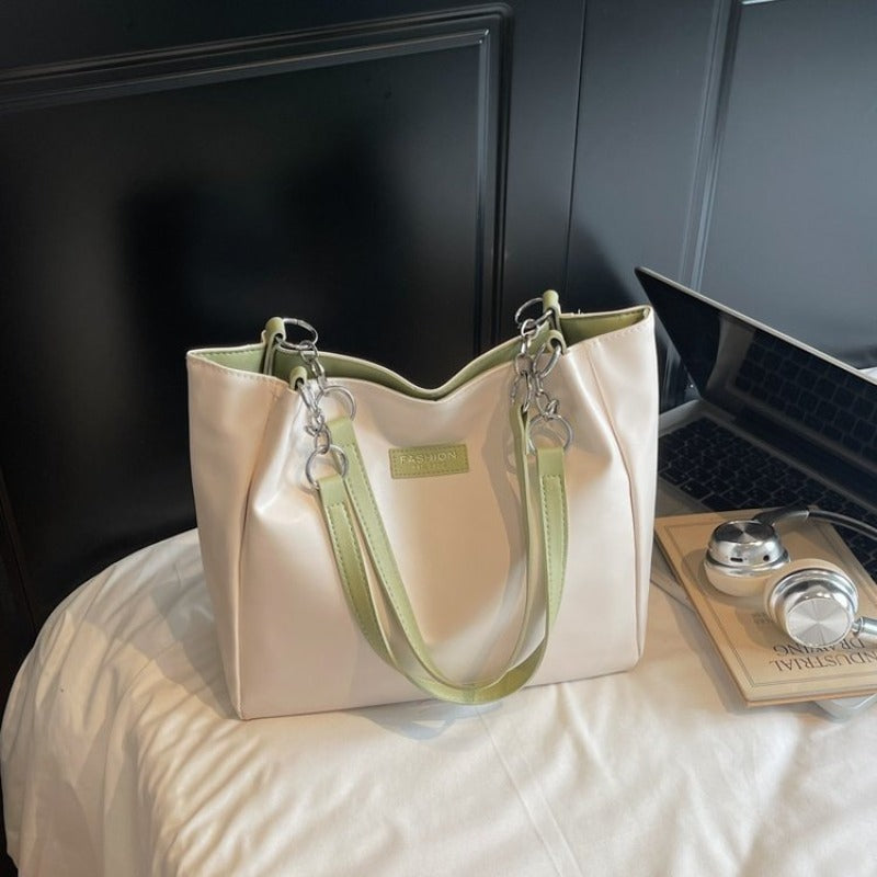 Women's Large Capacity \u002F Tote Bag with Adjustable Underarm & Wide Strap - Multi-Color Handbag Suitable for Commuter Travel, Zipper Closure Carry Bag, Adjustable Shoulder Strap for,, Daily Use (\u002F)