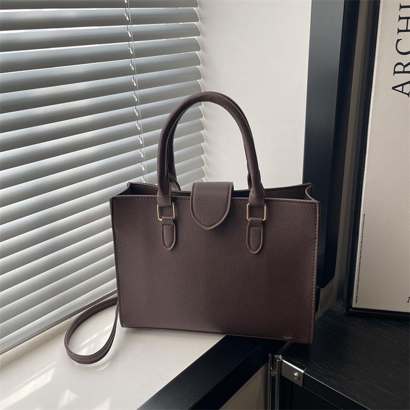 1 Premium Red PU Handbag with Zip Seal and Lining | Daily Commuting | Modern Fall Wear