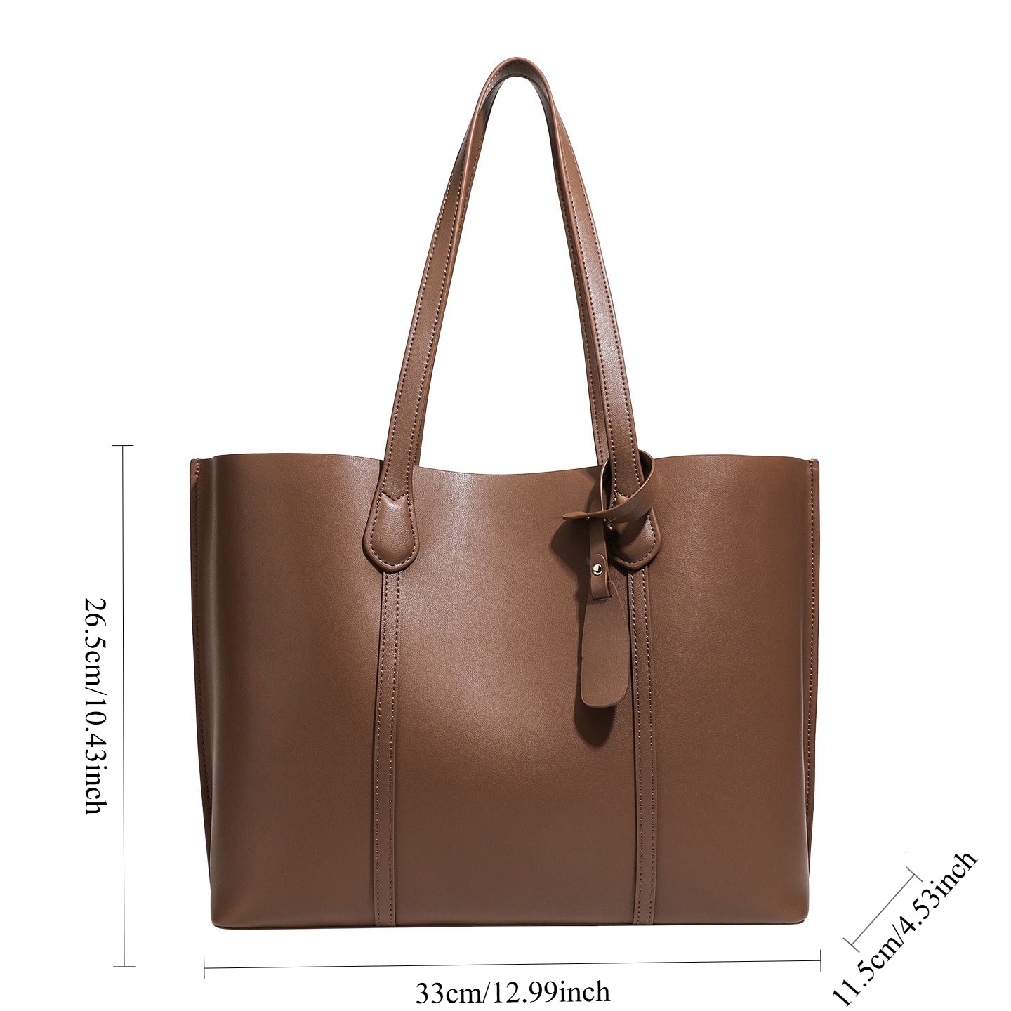 Women' Genuine Leather Large Tote Bag Suitable for & - Vintage Cambridge Handbag, Oil-Tanned Leather with Open\u002FClose Use, Casual to Professional Bag (\u002FCapable)